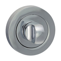 Bathroom Thumb Turn And Release - Polished Chrome 51mm