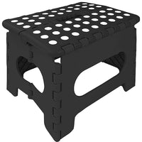 Marksman Folding Step Stool, White, 29 x 22 x 22 (W x H x D) cm