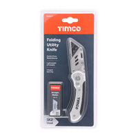 Folding Utility Knife & Blades 60 x 19 x 0.6