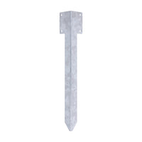 Railway Sleeper Ground Spike - Corner - Galvanised Steel 430mm