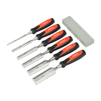 Set of 7 Bevel Edge Wood Chisel Set