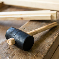 Rubber Mallet - Black 24oz