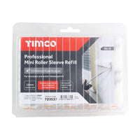 10 Pack Professional Mini Roller Sleeve Refill 12mm 4" Medium