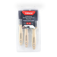 Professional Synthetic Paint Brush Mixed Set 3pcs