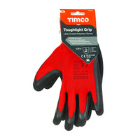 Toughlight Grip Gloves - Latex Sandy Coated Polyester