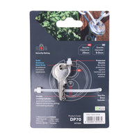 Disc Padlock - A2 Stainless Steel 70mm