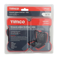 Ground Jobber Drills Set - HSS 15pcs