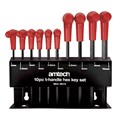 Amtech 10 Piece T-handle hex key set