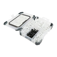 Mixed Tray - Cable Clips 290pcs