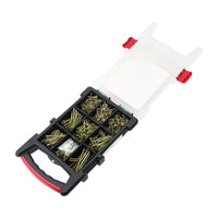 Velocity Premium Multi-Use Screws - Grab Pack - PZ - Double Countersunk - Yellow 600pcs