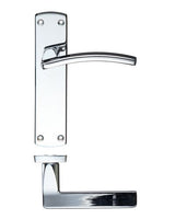 Stanza Toledo Lever on Latch Backplate