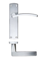 Stanza Toledo Lever on Latch Backplate