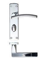 Stanza Toledo Lever Bathroom on Backplate