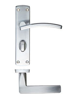 Stanza Toledo Lever Bathroom on Backplate