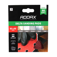 DELTA SANDING PAD 95 x 95mm 5 Pack