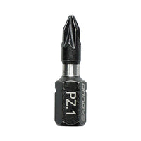 PZ 1 x 25mm Pozi Impact Driver Bits 10 Pack
