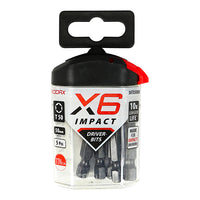 TX50 x 50mm Impact Driver Bits 5 Pack