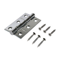 Butt Hinges Twin Ball Bearing -76 x 51mm (3in)-PAIR