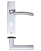 Stanza Amalfi Lever on Lock Backplate