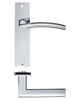 Stanza Amalfi Lever on Latch Backplate