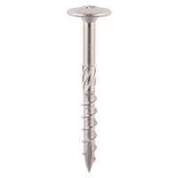 Timber Frame Construction & Landscaping Screws - Wafer - A2 Stainless Steel
