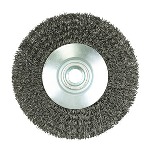 Angle Grinder Bevel Brush - Crimped Steel Wire 115mm