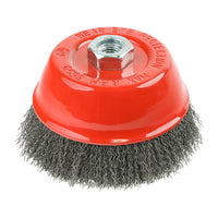 Angle Grinder Cup Brush - Crimped Steel Wire 125mm