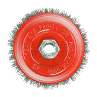 Angle Grinder Cup Brush - Crimped Steel Wire 125mm
