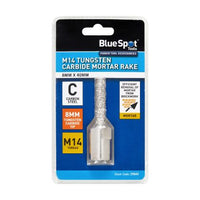 Blue Spot Tools M14 tungsten carbide mortar rake (8mm x 40mm)
