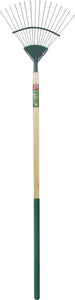 Ambassador Carbon Steel Lawn Rake Length: 166cm. Foam Handle Length: 61cm