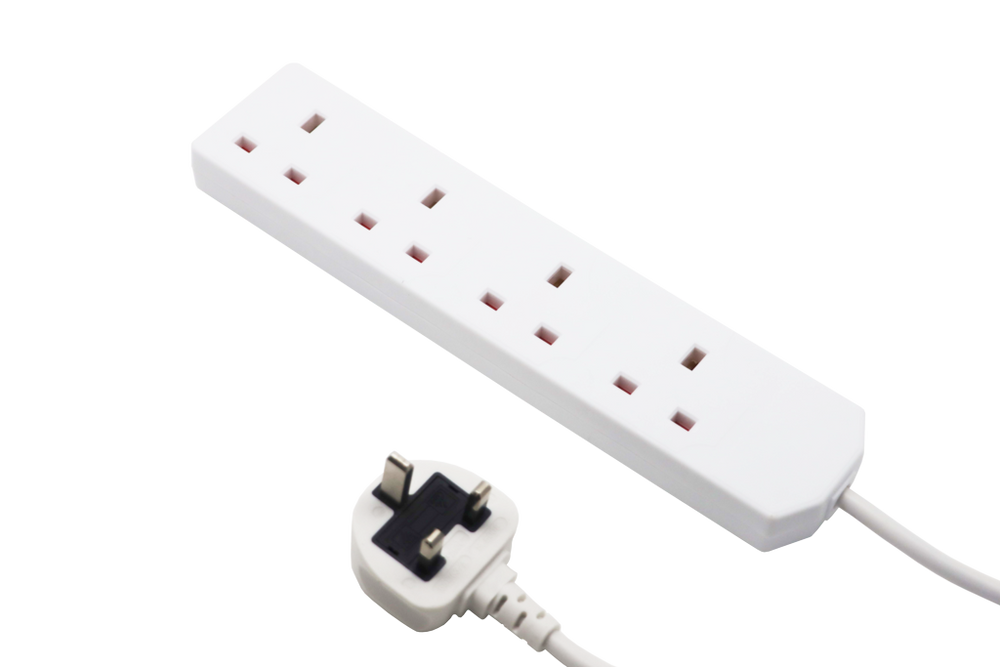 Securlec 4 Gang Extension Lead 1m