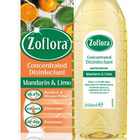 Zoflora Disinfectant 250ml Mandarin & Lime