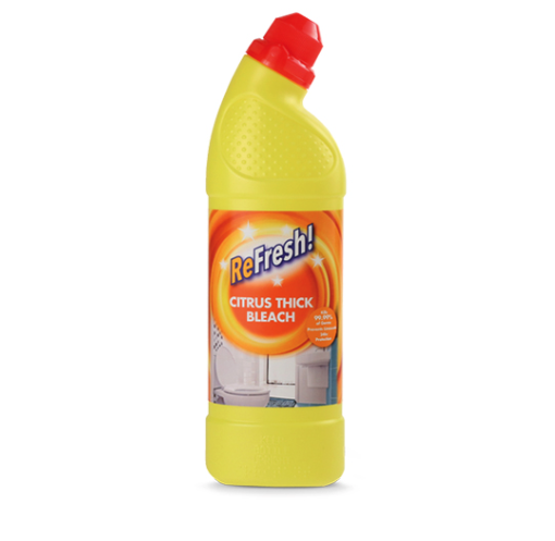 Refresh Thick Bleach 750ml Citrus