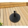 Pagoda Rattan Effect Parasol Base 14kg