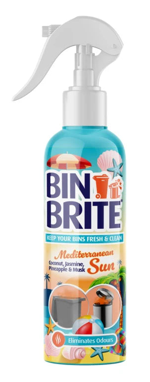 Bin Brite Bin Odour Neutraliser 400ml - Mediterranean Sun