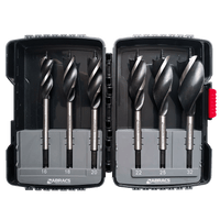 Abracs 6 Piece Speed Auger Drill Bit Set