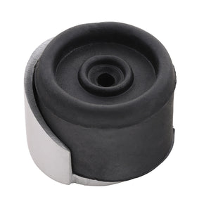 Round Door Stop - Satin Anodised Aluminium 38mm