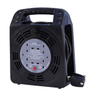 15m Securlec 4 Gang Extension Reel