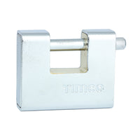 Armoured Rectangular Padlock 90mm
