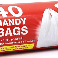 Handy Bags 15L Pedal Bin 40 Pack