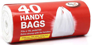 Handy Bags 15L Pedal Bin 40 Pack