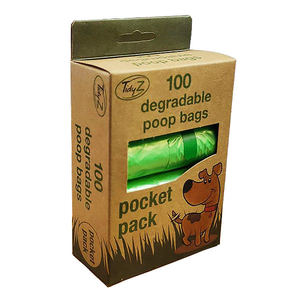 Degradable Dog Poop Bags 100 Pack