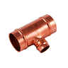 Pre Soldered Reducing Tee 22 x 22 x 15mm Copper  Pack 1