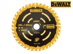 Cordless Extreme Framing Circular Saw Blade 165 x 20mm x 40T