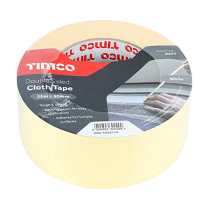 Double Sided Cloth Tape 25m x 50mm