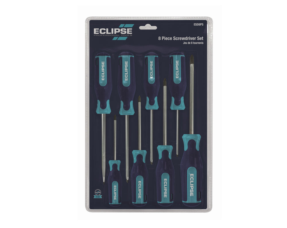 Eclipse 8 Piece Screwdriver Set