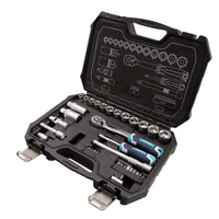 Eclipse ¼” and ⅜" Square Drive 34 Piece Socket Set