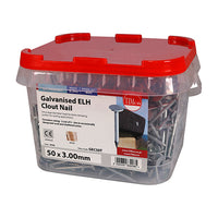 ELH Clout Nail Galvanised
