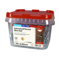 Round Wire Nails Galvanised
