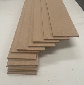 MDF Wall Panel Strips 6mm Thick x 2440mm long